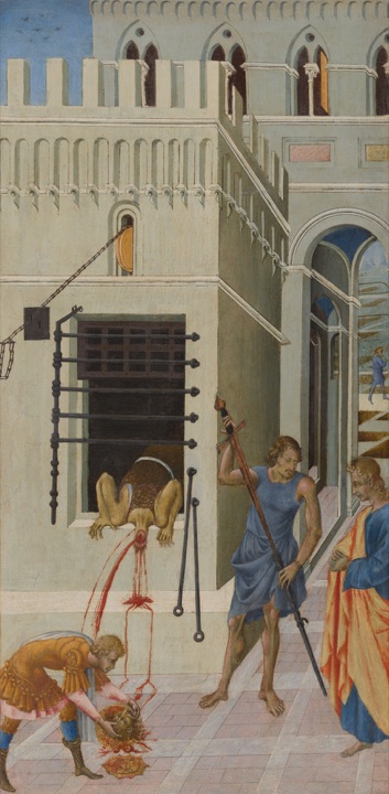 Stětí svatého Jana Křtitele, Giovanni di Paolo