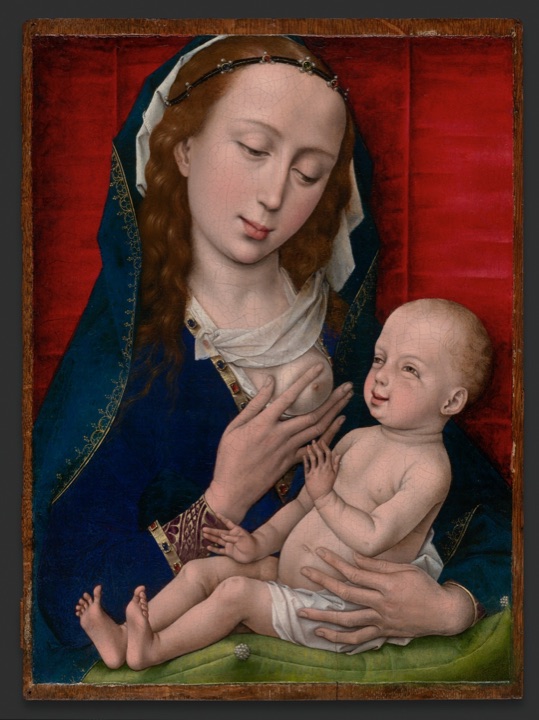 Panna Marie s dítětem, Workshop of Rogier van der Weyden
