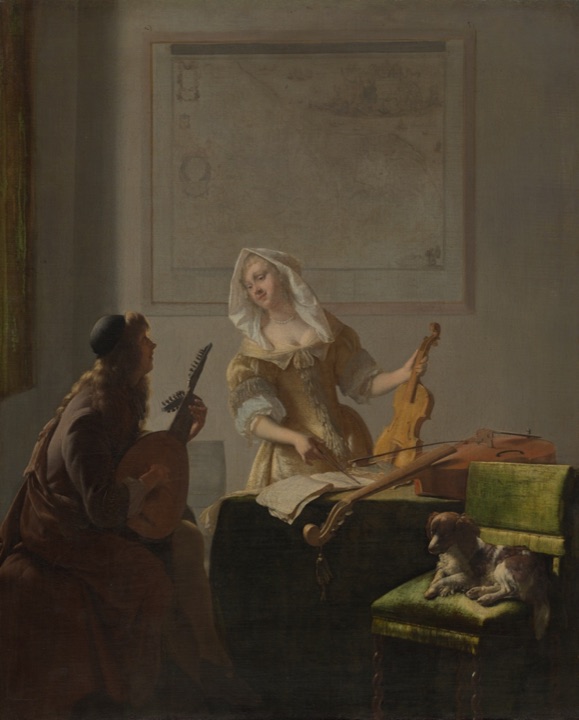 Hodina hudby, Jacob Ochtervelt
