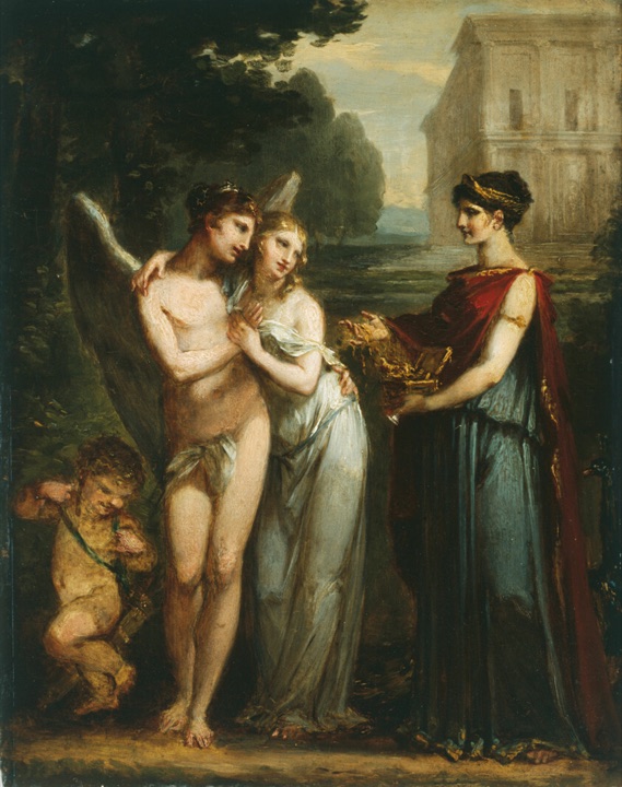 Nevinnost dává přednost Lásce před Bohatstvím, Pierre Paul Prud'hon