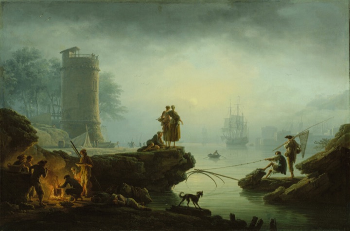 Ráno, Claude Joseph Vernet