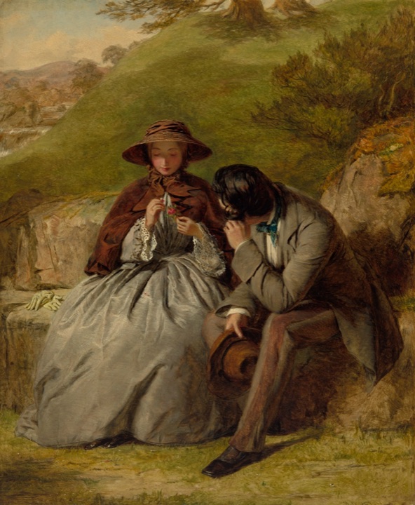 Milenci, William Powell Frith