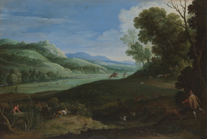 Krajina s lovci, Paul Bril