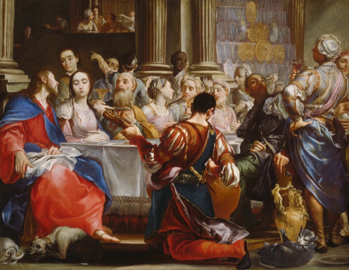 Svatba v Káně, Giuseppe Maria Crespi