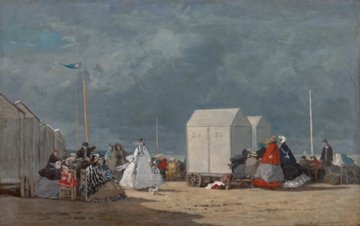 Blížící se bouře, Eugène Louis Boudin