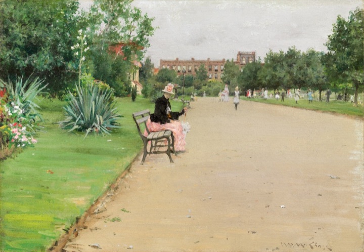 Městský park, William Merritt Chase