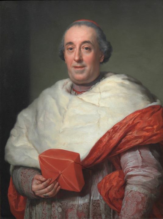 Portrét kardinála Zelady, Anton Raphael Mengs