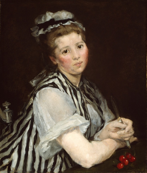 Dívka s třešněmi, Eva Gonzalès