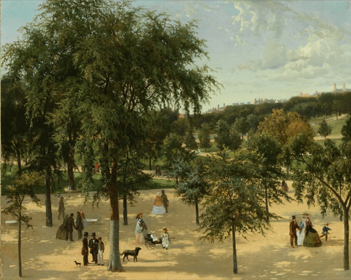 Boston Common, Artist unknown