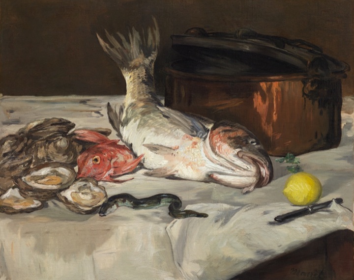 Ryby (Zátiší), Édouard Manet