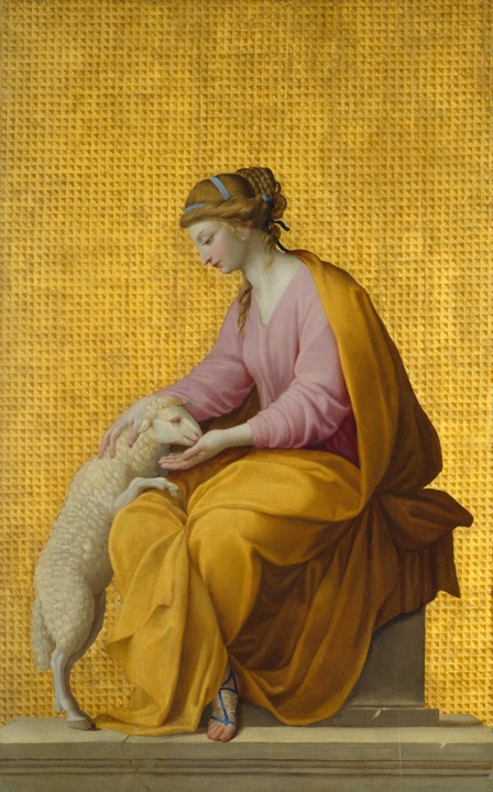 Mírnost, Eustache Le Sueur
