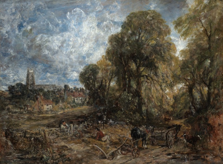 Stoke-by-Nayland, John Constable