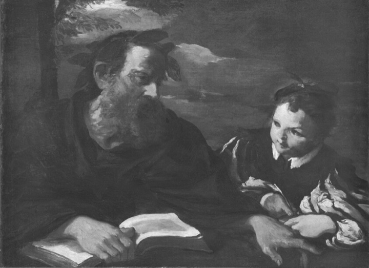 Homér diktující, Pier Francesco Mola