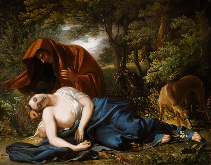 Smrt Prokris, Benjamin West