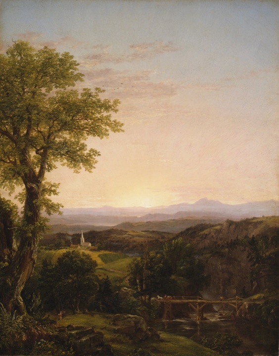 Krajina Nové Anglie, Thomas Cole