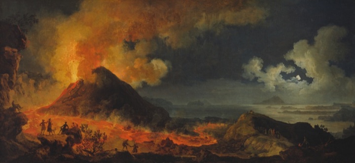 Výbuch Vesuvu, Pierre-Jacques Volaire
