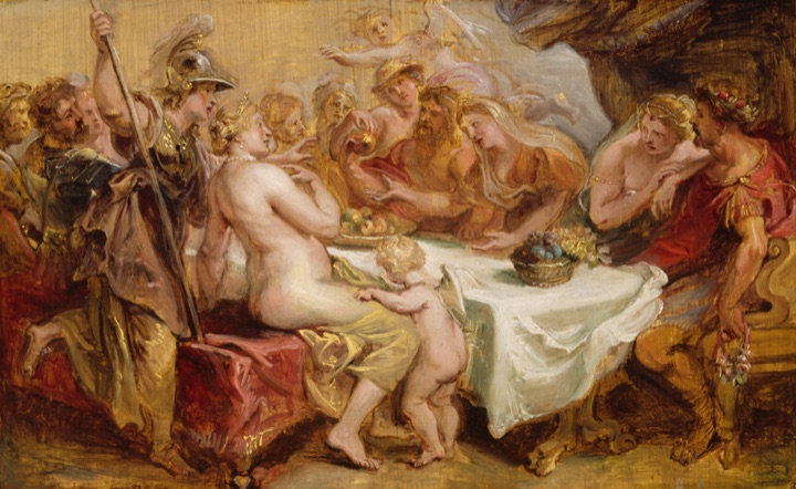 Svatba Pelea a Thetidy, Peter Paul Rubens