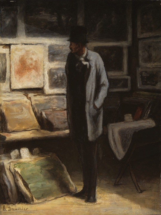 Sběratel grafiky, Honoré Daumier