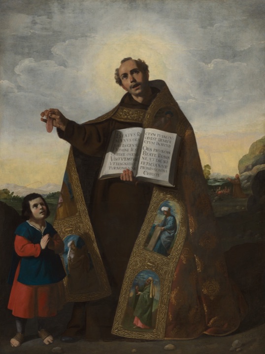 Svatý Romanus z Antiochie a svatý Barulas, Francisco de Zurbarán