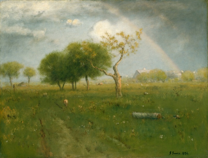 Po letní přeháňce, George Inness