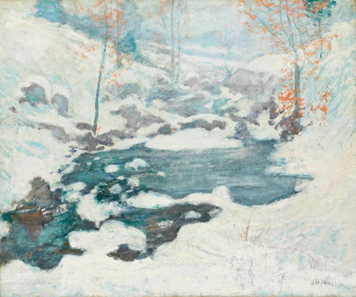 V zajetí ledu, John Henry Twachtman