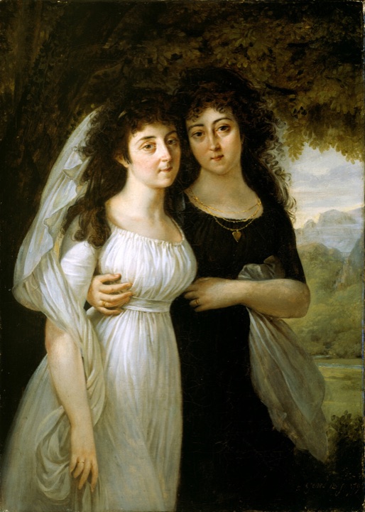 Portrét sester Maistre, Baron Antoine Jean Gros