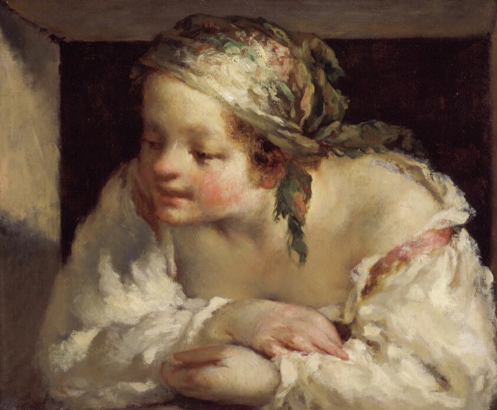 Mladá žena, Jean-François Millet
