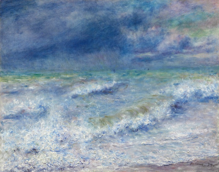 Mořská krajina, Pierre-Auguste Renoir