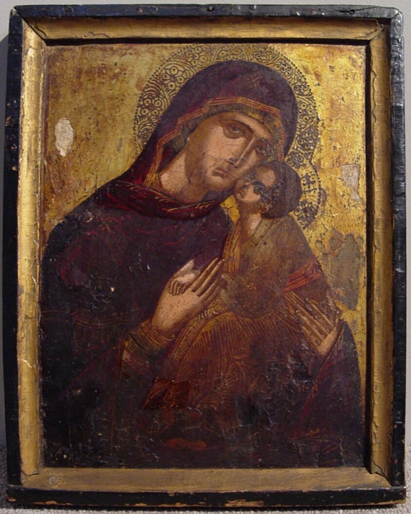 Ikona s Pannou Marií s dítětem, Cretan