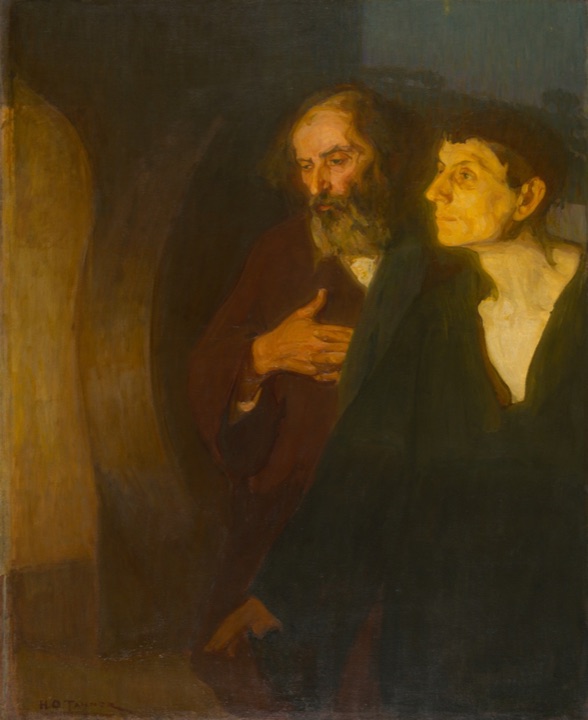 Dva učedníci u hrobu, Henry Ossawa Tanner