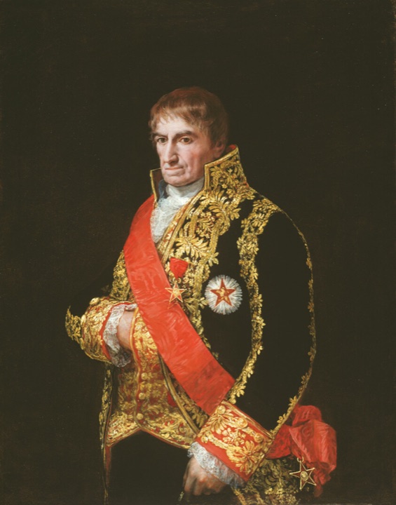 Portrét generála Josého Manuela Romera, Francisco Goya