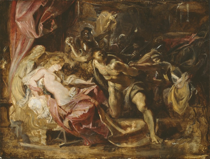 Zajetí Samsona, Peter Paul Rubens