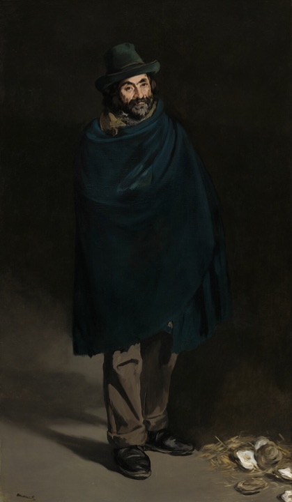 Žebrák s ústřicemi (Filozof), Édouard Manet