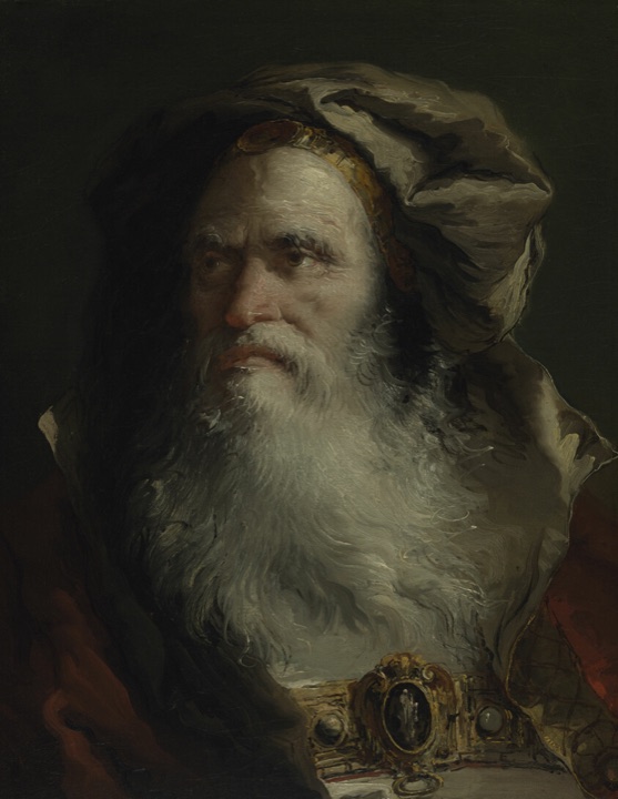 Hlava filosofa, Giovanni Domenico Tiepolo