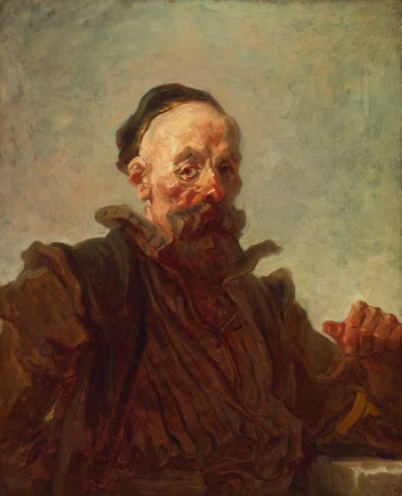 Portrét muže v kostýmu, Jean-Honoré Fragonard