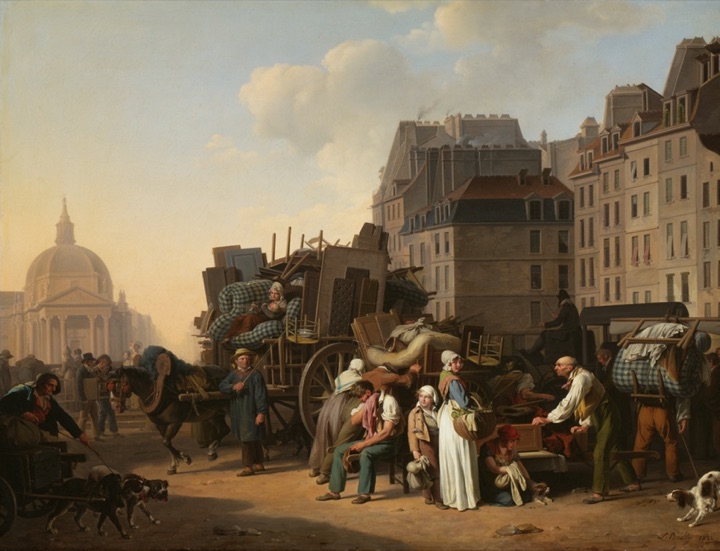 Stěhování, Louis-Léopold Boilly