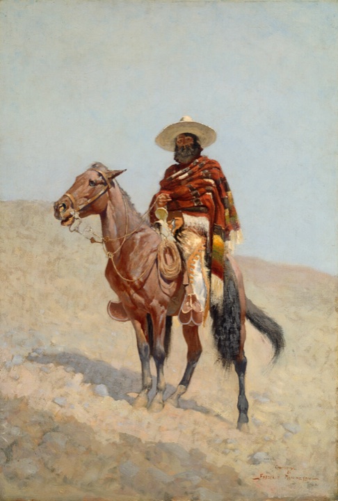 Mexický vaquero, Frederic Remington