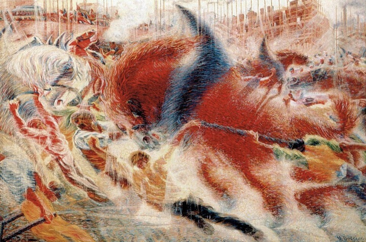 Město vstává, Umberto Boccioni
