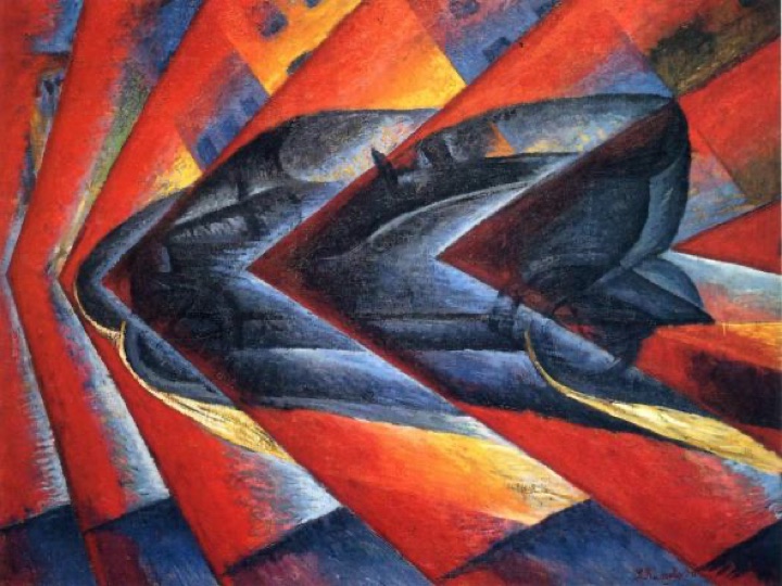 Dynamismus automobilu, Luigi Russolo