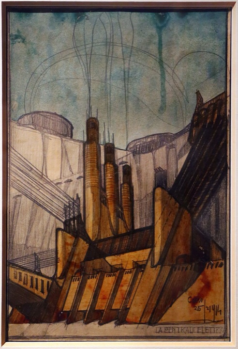 Elektrárna, Antonio Sant'Elia
