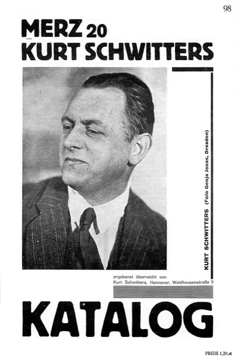 Obálka časopisu Merz č. 20 (Katalog), Kurt Schwitters