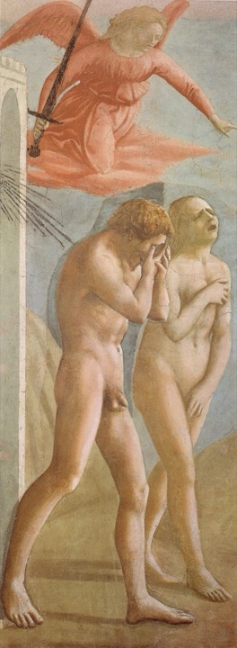 Vyhnání z ráje, Masaccio