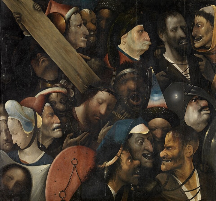 Nesení kříže, Hieronymus Bosch (atribuce diskutována)