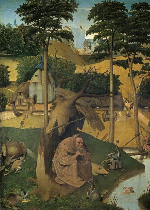 Pokušení svatého Antonína, Hieronymus Bosch nebo jeho okruh