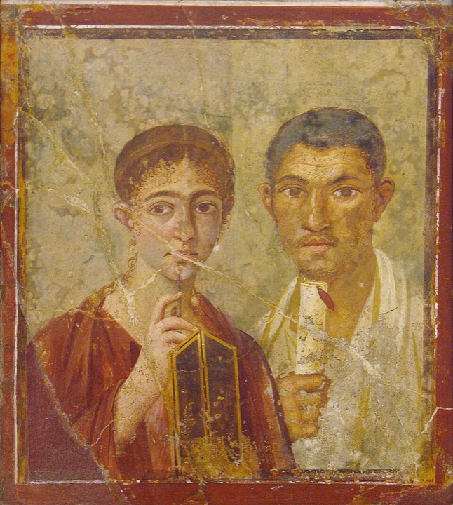 Terentius Neo a jeho žena, Neznámý pompejský malíř