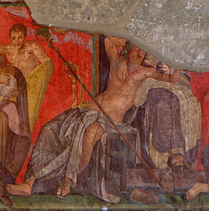 Dionýsovská mystéria – Dionýsos, Neznámý římský malíř