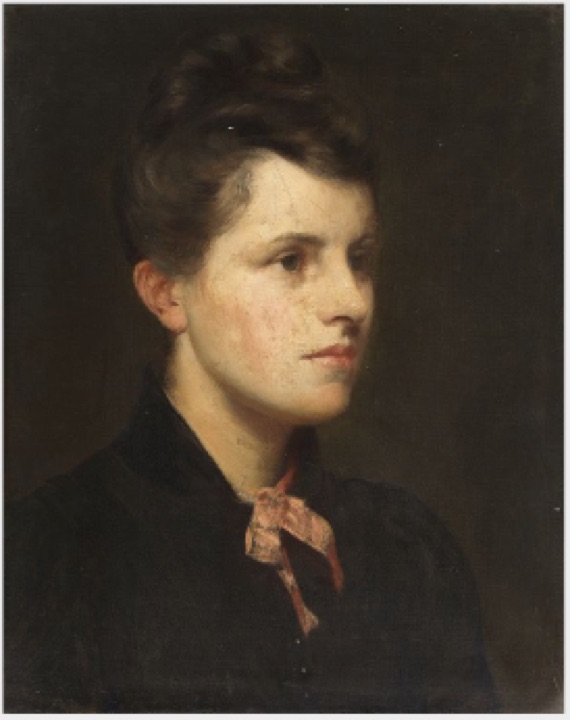 Portrét Susan Mary (Lily) Yeats, Henry Marriott Paget