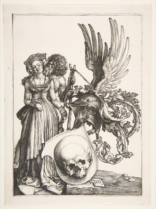 Erb s lebkou, Albrecht Dürer