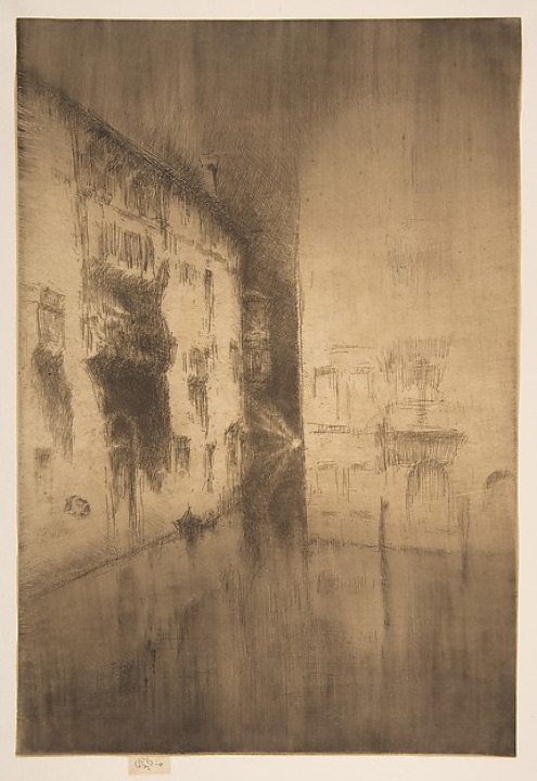 Nokturno: Paláce, James McNeill Whistler