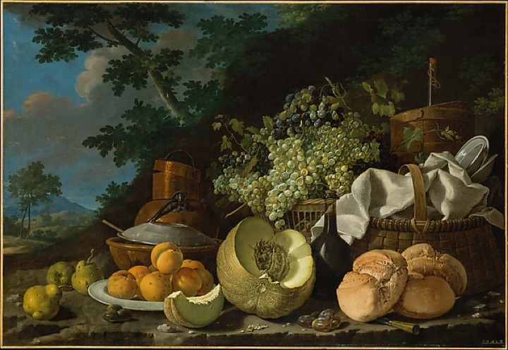 Odpolední svačina (La Merienda), Luis Meléndez